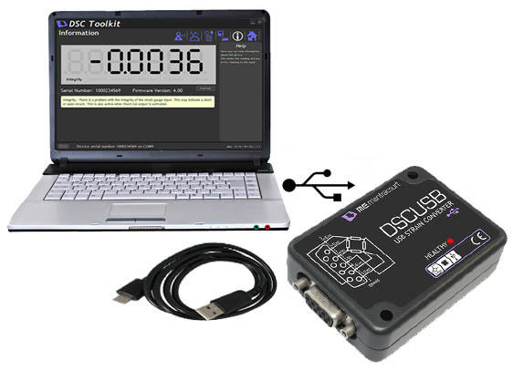 Easy sensing with the portable USB load cell digitiser for weight, pressure, force and torque